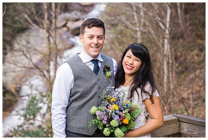 Asheville, NC Outdoor Elopement Photographer