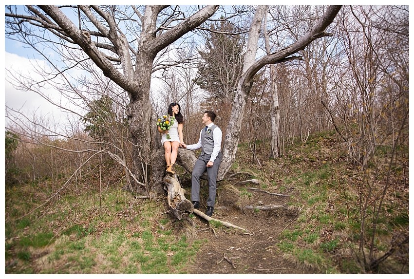 Asheville, NC Outdoor Elopement Photographer