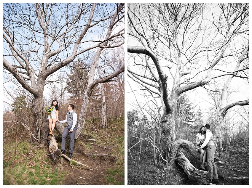 Asheville, NC Outdoor Elopement Photographer