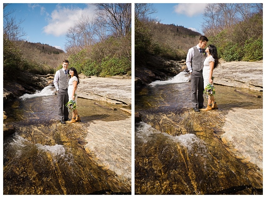 Asheville, NC Outdoor Elopement Photographer