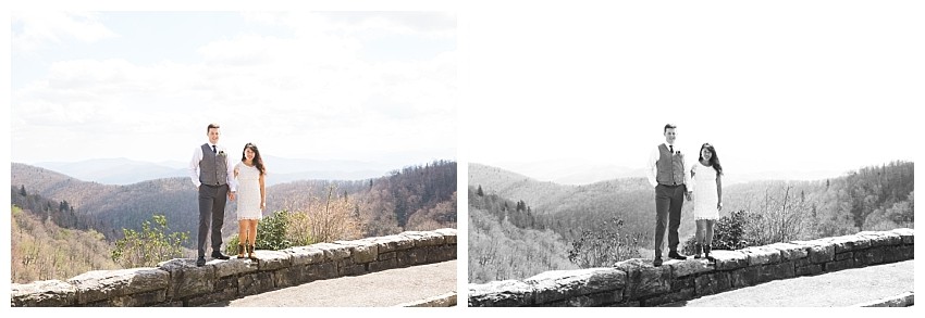 Asheville, NC Outdoor Elopement Photographer