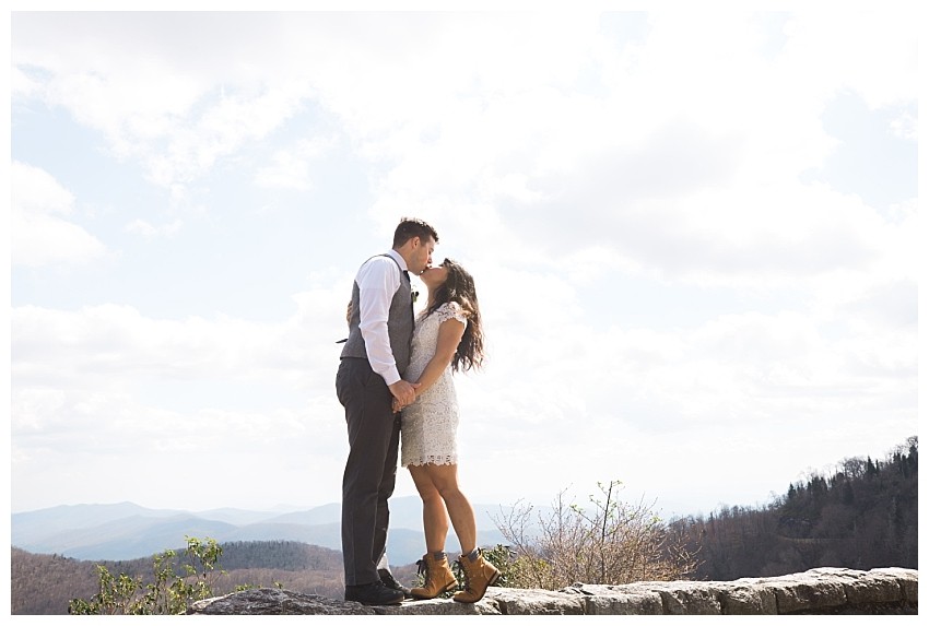 Asheville, NC Outdoor Elopement Photographer