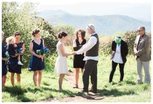 Craggy Gardens Mountaintop Elopement