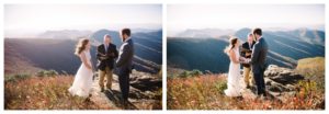 Blue Ridge Mountain Autumn Elopement