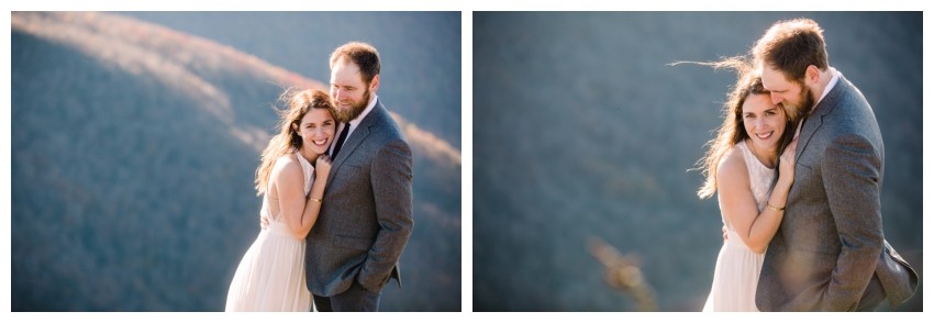 Blue Ridge Mountain Autumn Elopement