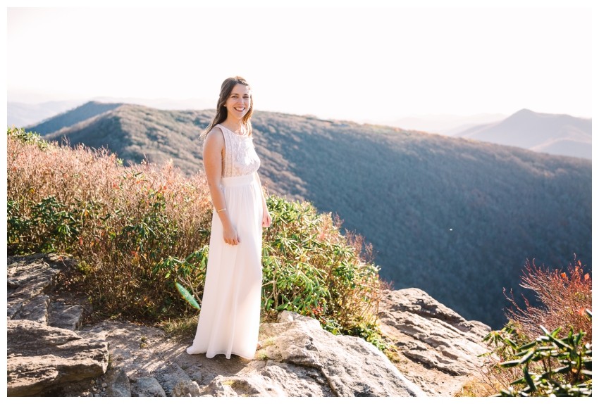 Blue Ridge Mountain Autumn Elopement