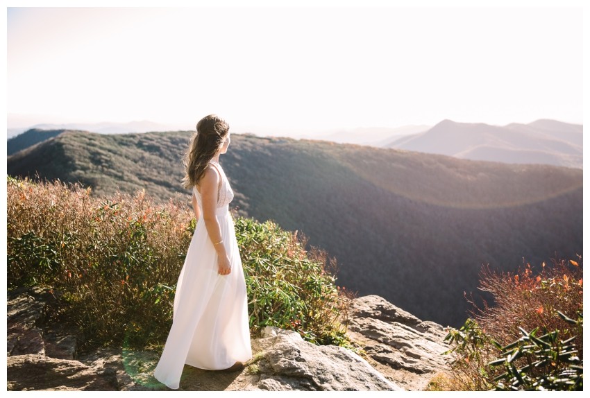 Blue Ridge Mountain Autumn Elopement