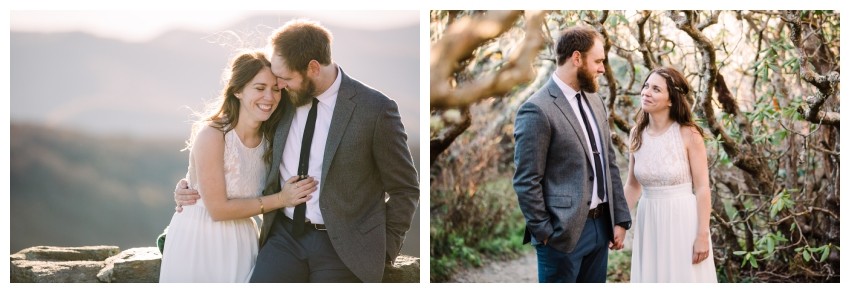 Blue Ridge Mountain Autumn Elopement