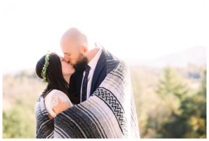Asheville Glamping Destination Elopement Photographer