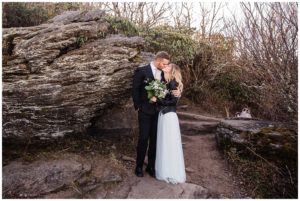 Asheville Mountain Top Elopement Photographer