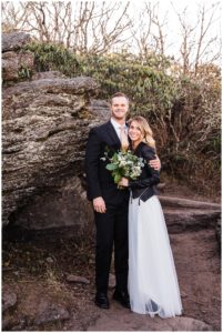 Asheville Mountain Top Elopement Photographer