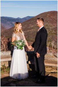 Asheville Mountain Top Elopement Photographer