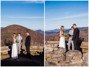 Asheville Mountain Top Elopement Photographer