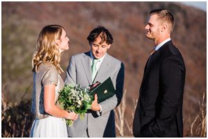 Asheville Mountain Top Elopement Photographer