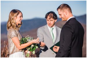 Asheville Mountain Top Elopement Photographer