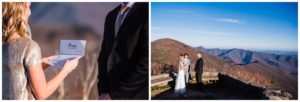 Asheville Mountain Top Elopement Photographer