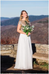 Asheville Mountain Top Elopement Photographer