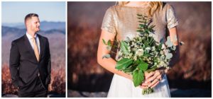 Asheville Mountain Top Elopement Photographer