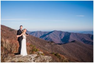 Asheville Mountain Top Elopement Photographer