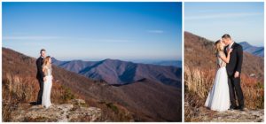 Asheville Mountain Top Elopement Photographer