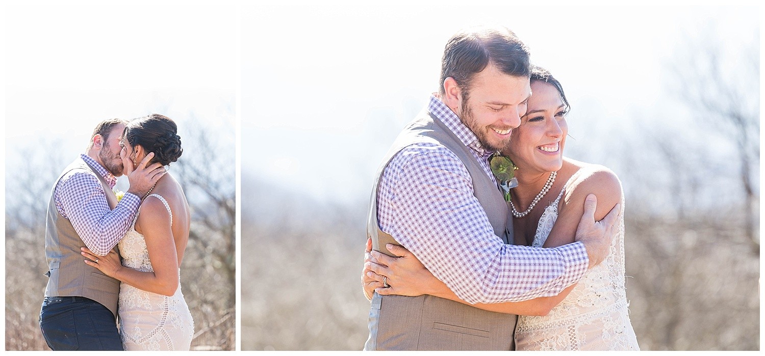 Asheville Mountaintop Elopement Photographer