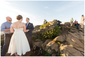 Asheville Sunset Elopement Photographer