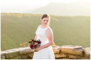 Asheville Sunset Elopement Photographer