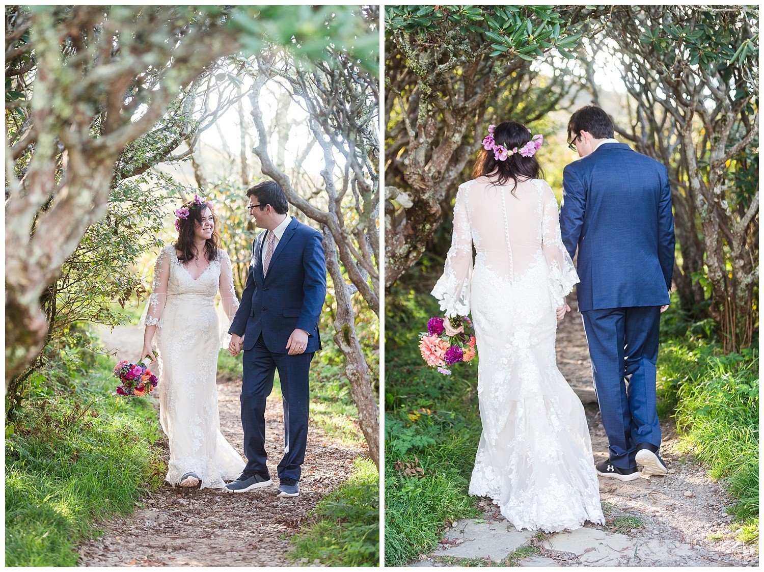 Romantic Asheville Elopement Photographer