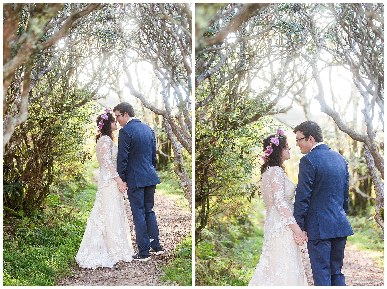 Romantic Asheville Elopement Photographer