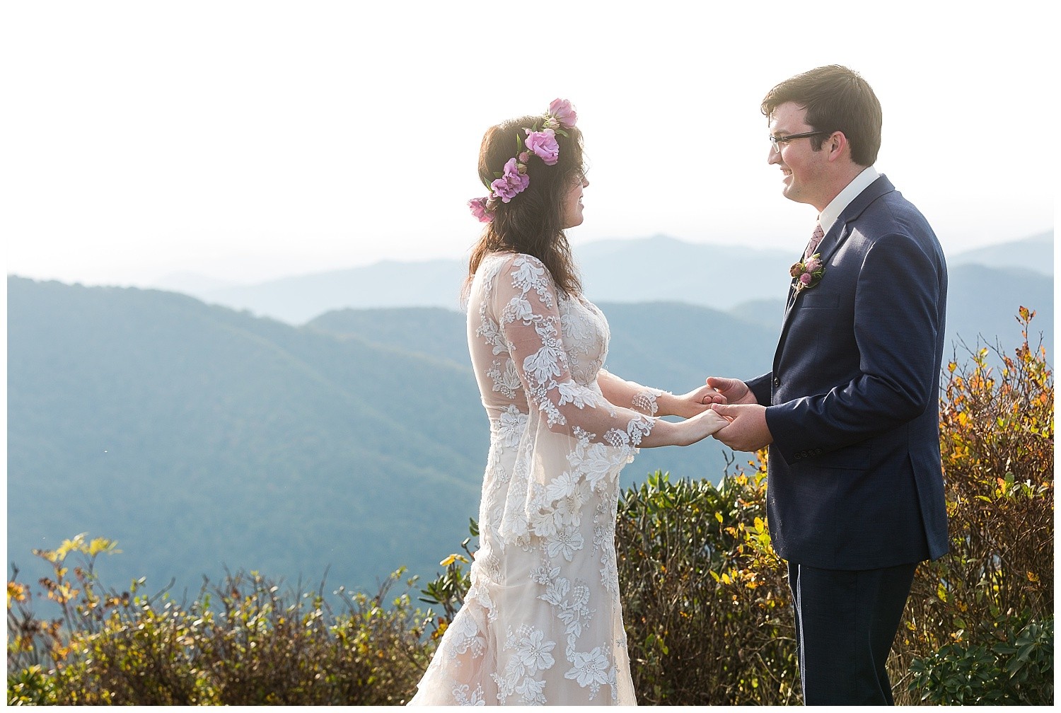 Romantic Asheville Elopement Photographer