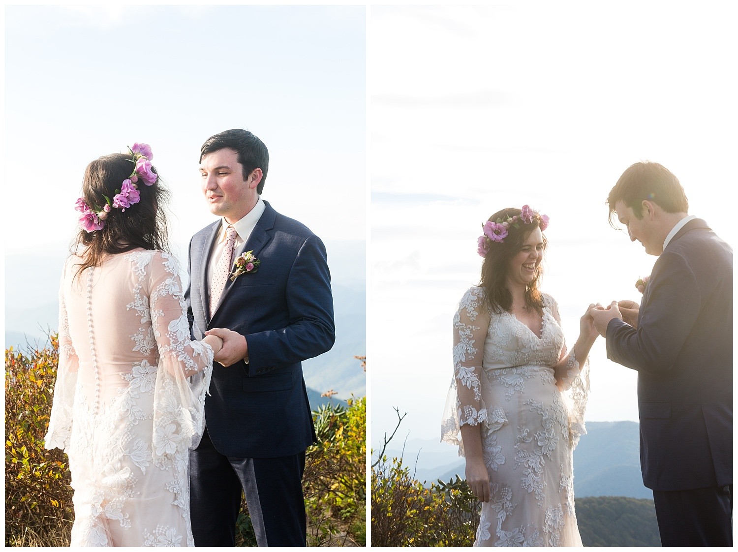 Romantic Asheville Elopement Photographer