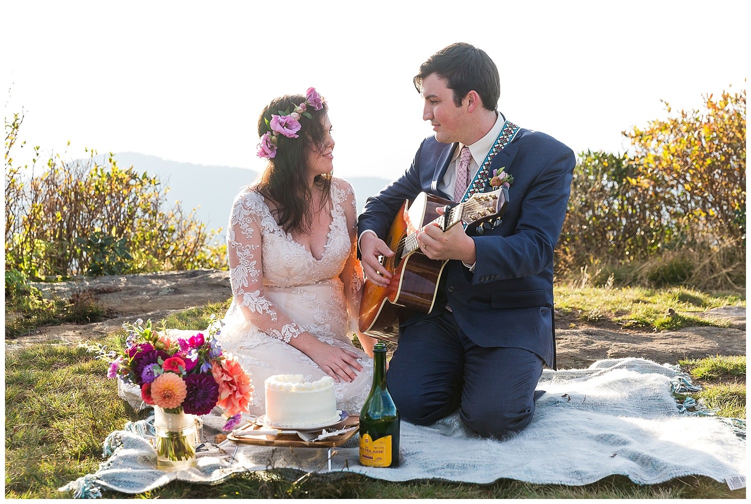 Romantic Asheville Elopement Photographer