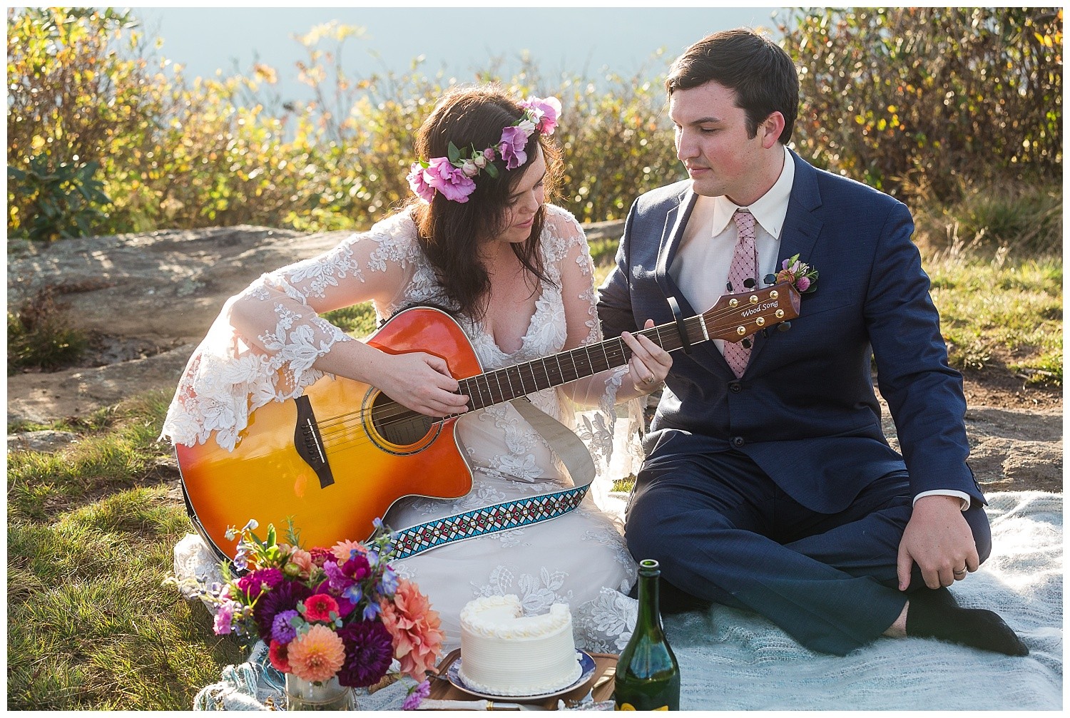 Romantic Asheville Elopement Photographer