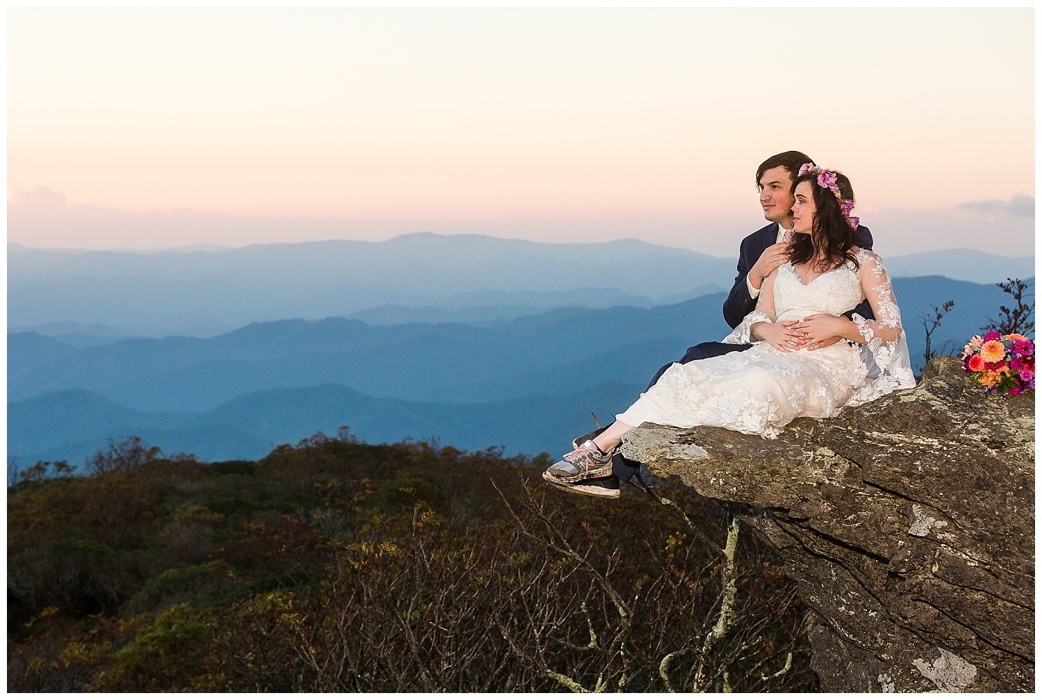 Romantic Asheville Elopement Photographer