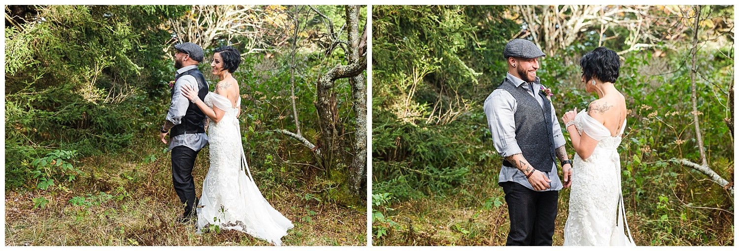 Beautiful Asheville Mountain Elopement Photographer