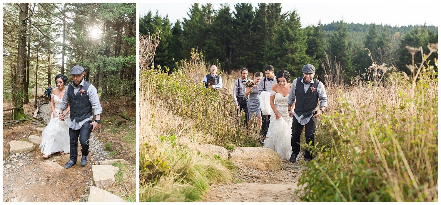 Beautiful Asheville Mountain Elopement Photographer