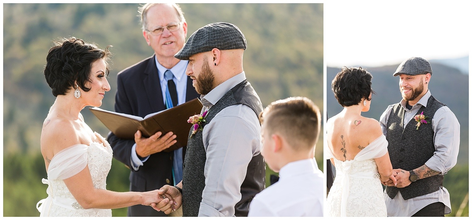 Beautiful Asheville Mountain Elopement Photographer