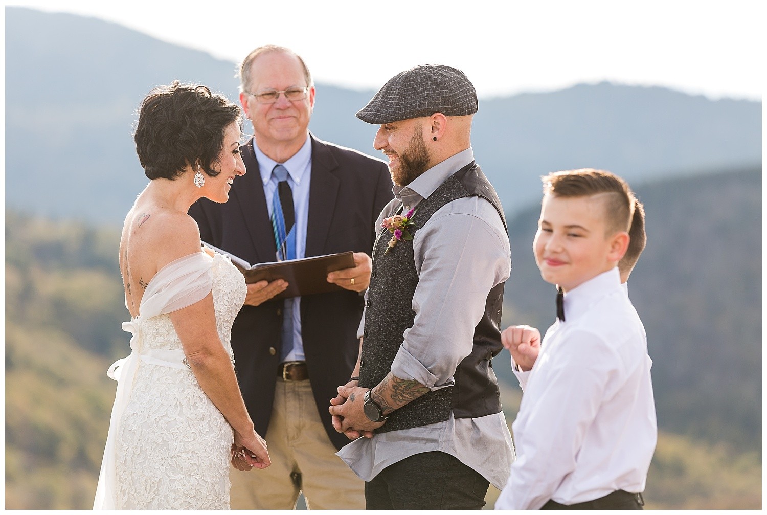 Beautiful Asheville Mountain Elopement Photographer