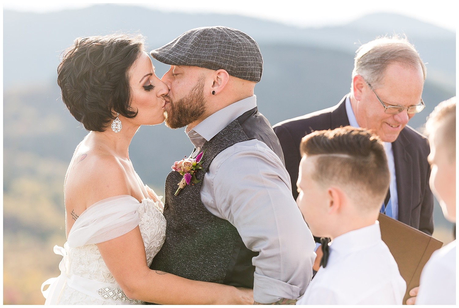 Beautiful Asheville Mountain Elopement Photographer