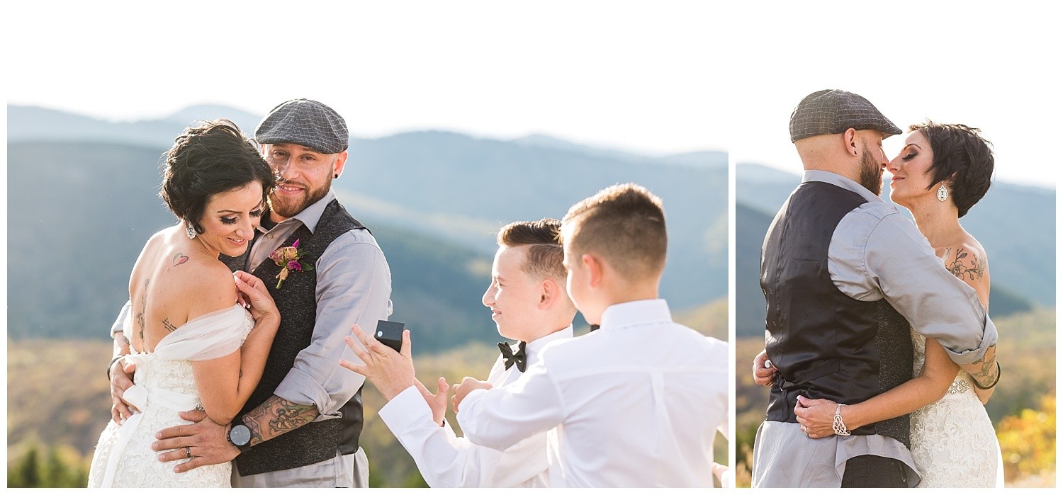 Beautiful Asheville Mountain Elopement Photographer