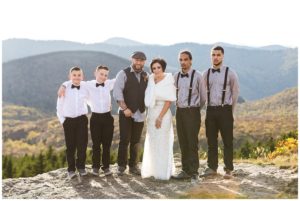 Beautiful Asheville Mountain Elopement Photographer