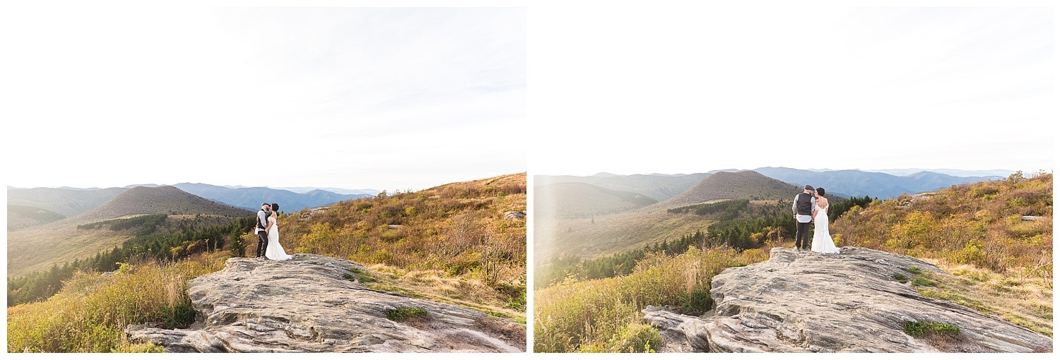 Beautiful Asheville Mountain Elopement Photographer