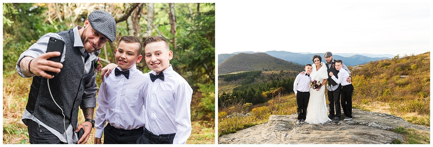 Beautiful Asheville Mountain Elopement Photographer