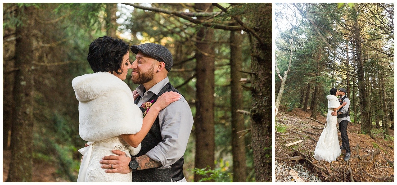 Beautiful Asheville Mountain Elopement Photographer