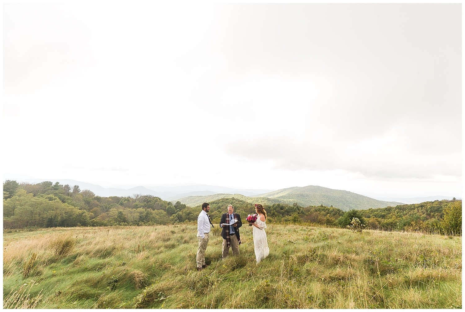 Asheville Mountain Boho Elopement Photographer