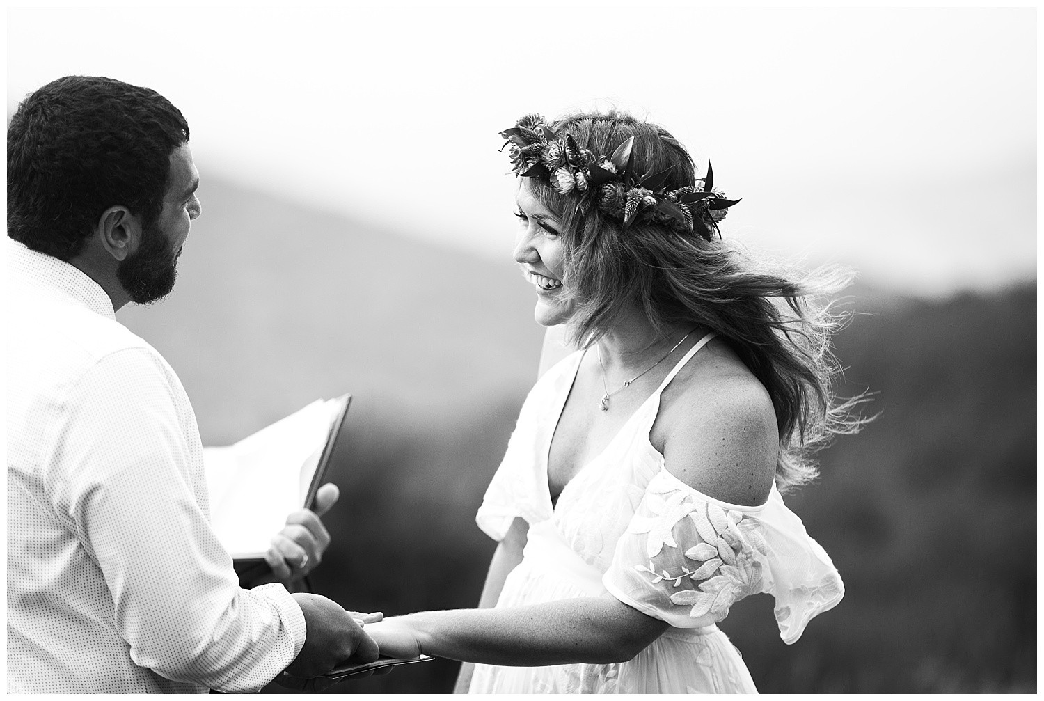 Asheville Mountain Boho Elopement Photographer