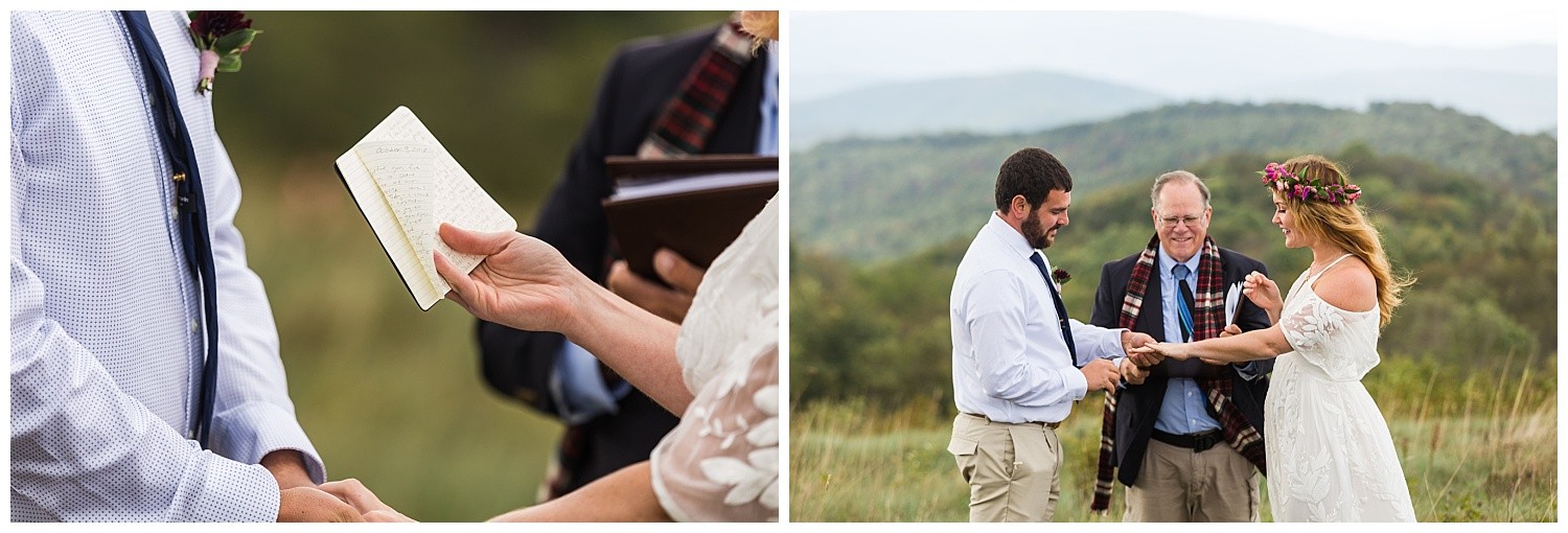 Asheville Mountain Boho Elopement Photographer