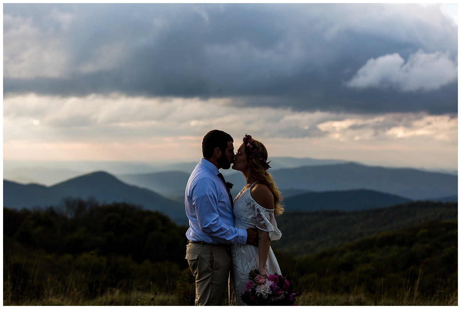 Asheville Mountain Boho Elopement Photographer