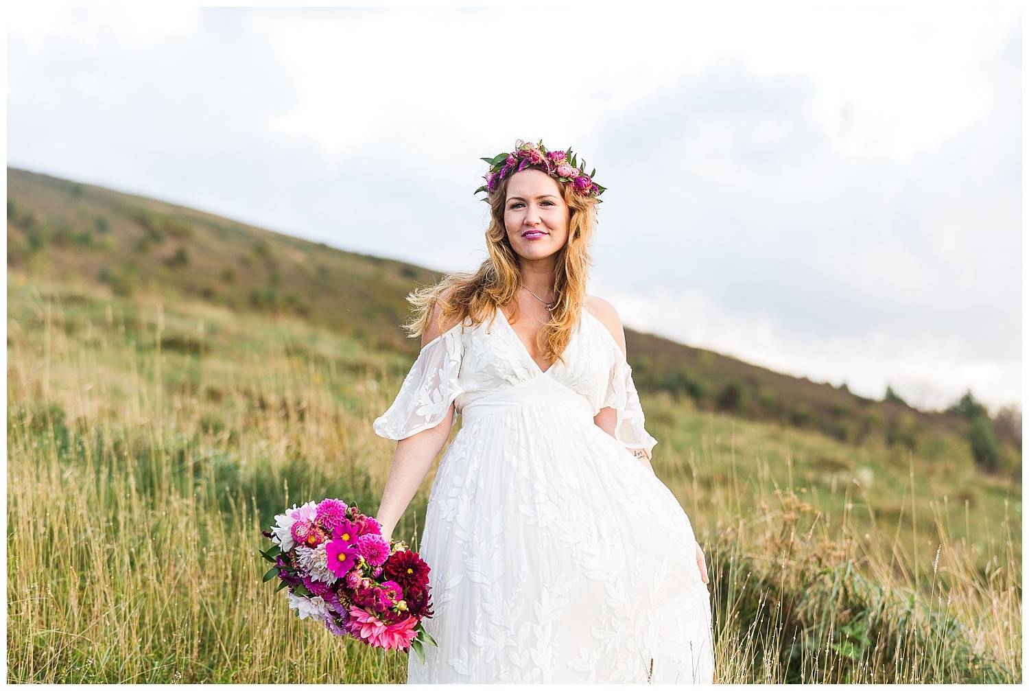 Asheville Mountain Boho Elopement Photographer