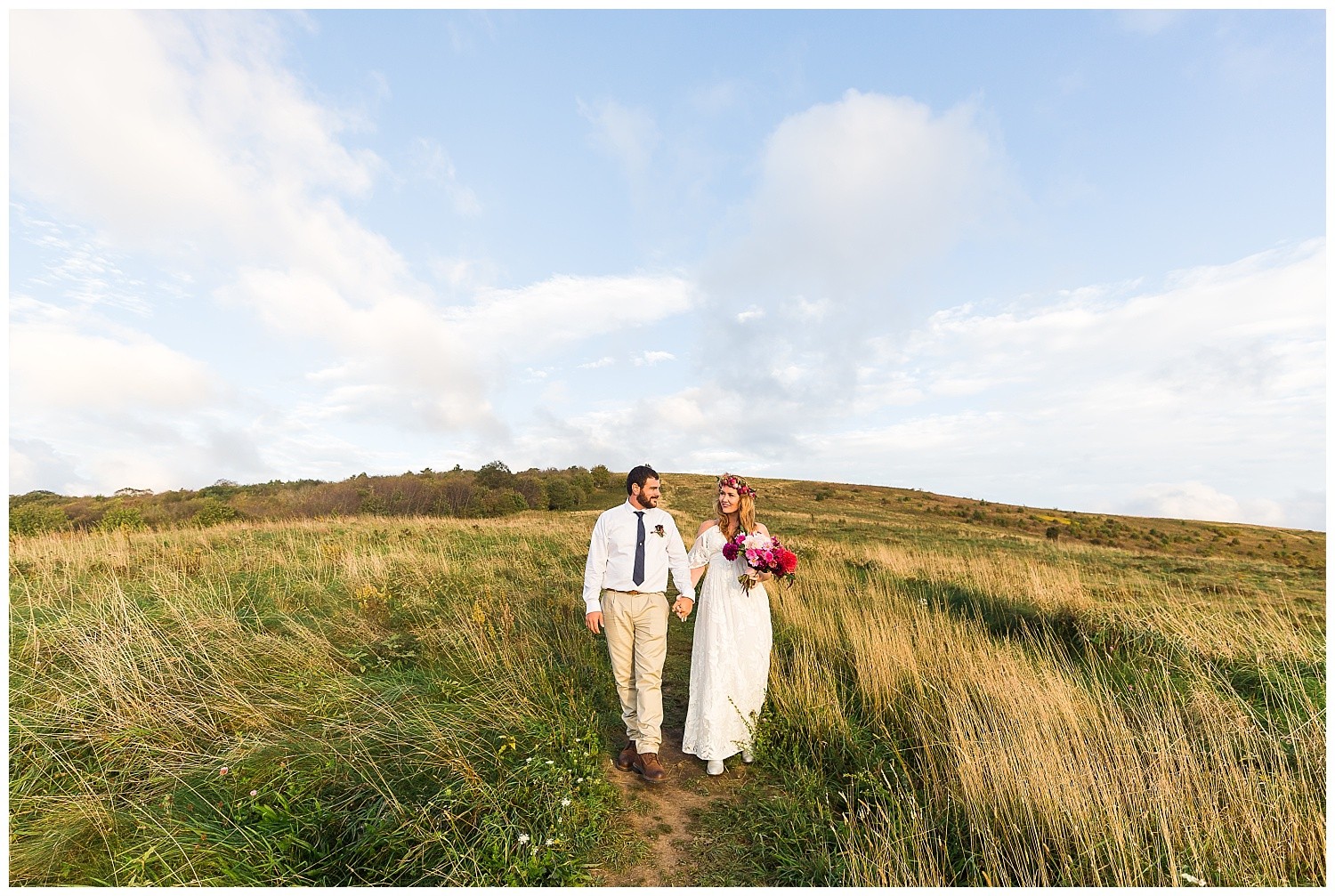 Asheville Mountain Boho Elopement Photographer